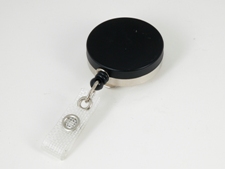 Heavy Duty Steel Base Retractable ID Holder